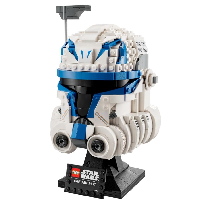 【磚星球】樂高 LEGO 75349 星際大戰系列 雷克斯隊長頭盔 Captain Rex™ Helmet-細節圖3