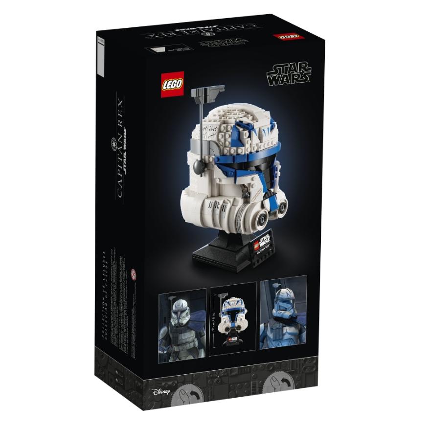 【磚星球】樂高 LEGO 75349 星際大戰系列 雷克斯隊長頭盔 Captain Rex™ Helmet-細節圖4