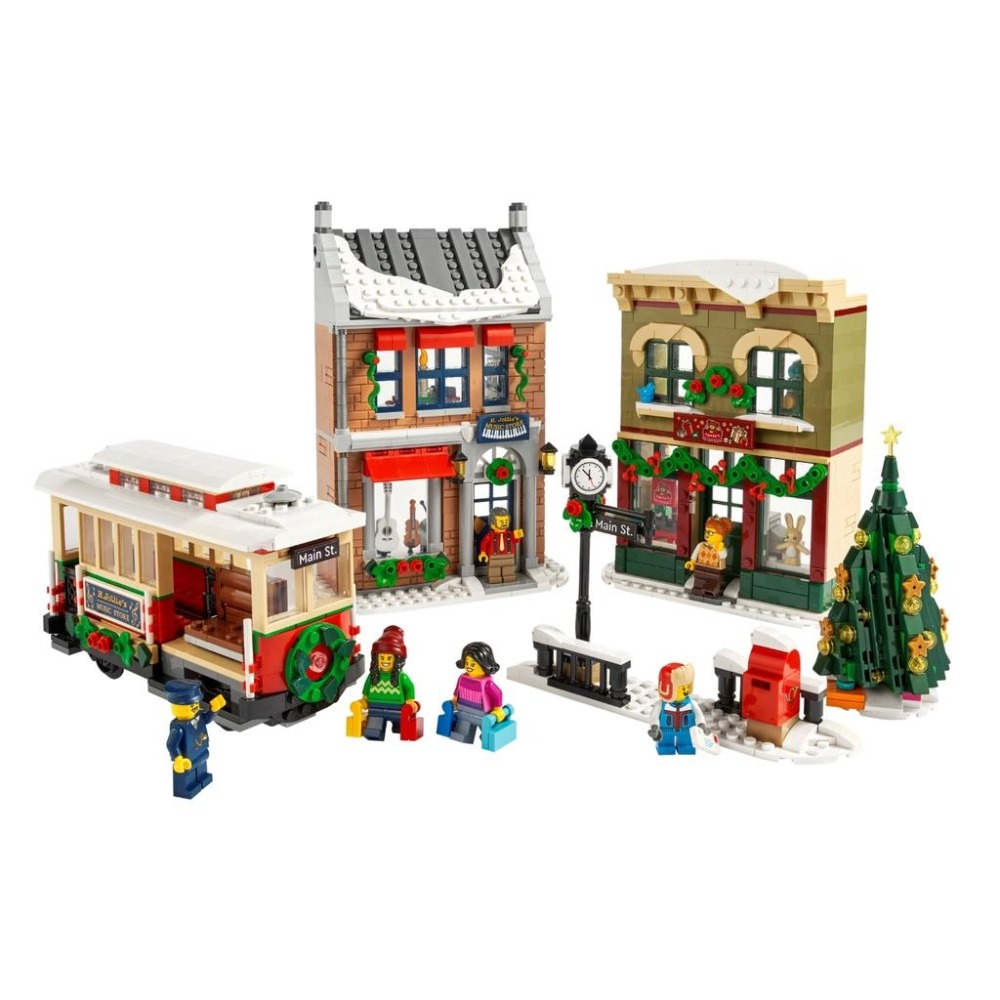 【磚星球】樂高 LEGO 10308 ICONS™ 節慶街道 Holiday Main Street-細節圖3