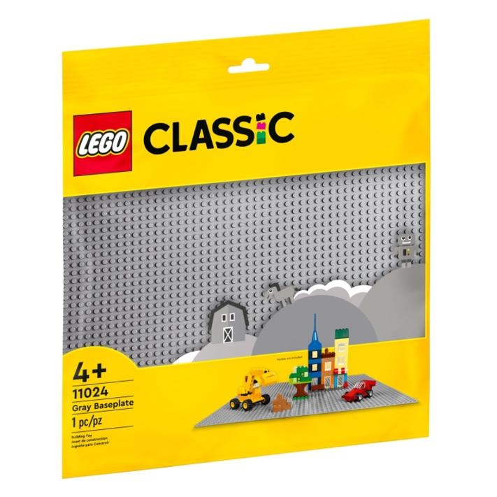 【磚星球】樂高 LEGO 11024 經典系列 灰色底板 Gray Baseplate-細節圖2