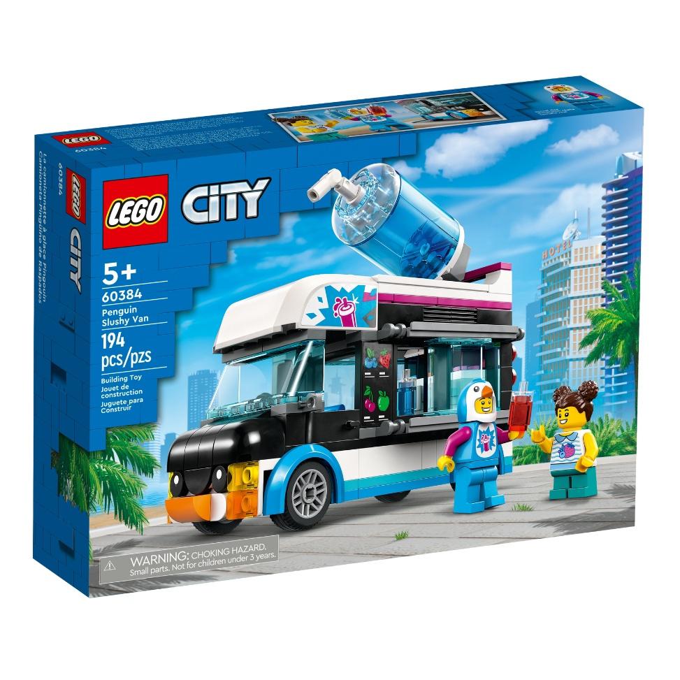 【磚星球】樂高 LEGO 60384 城市系列 企鵝冰沙車 Penguin Slushy Van-細節圖2