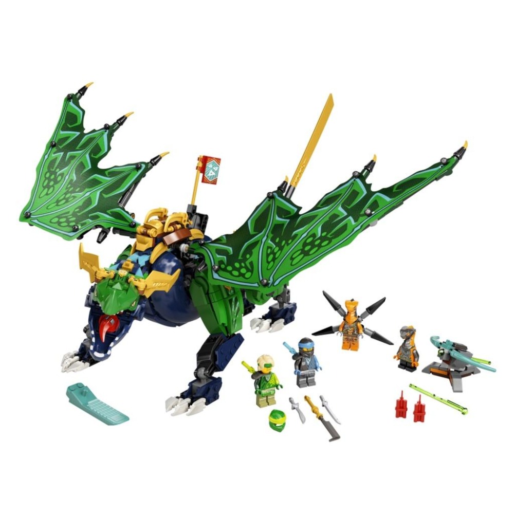 【磚星球】樂高 LEGO 71766 旋風忍者 勞埃德的傳說龍 Lloyd’s Legendary Dragon-細節圖3