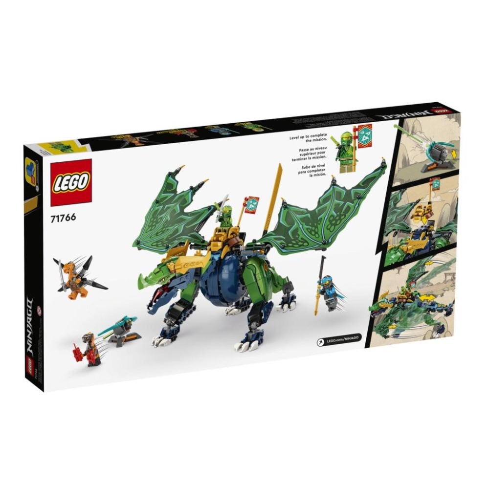 【磚星球】樂高 LEGO 71766 旋風忍者 勞埃德的傳說龍 Lloyd’s Legendary Dragon-細節圖4