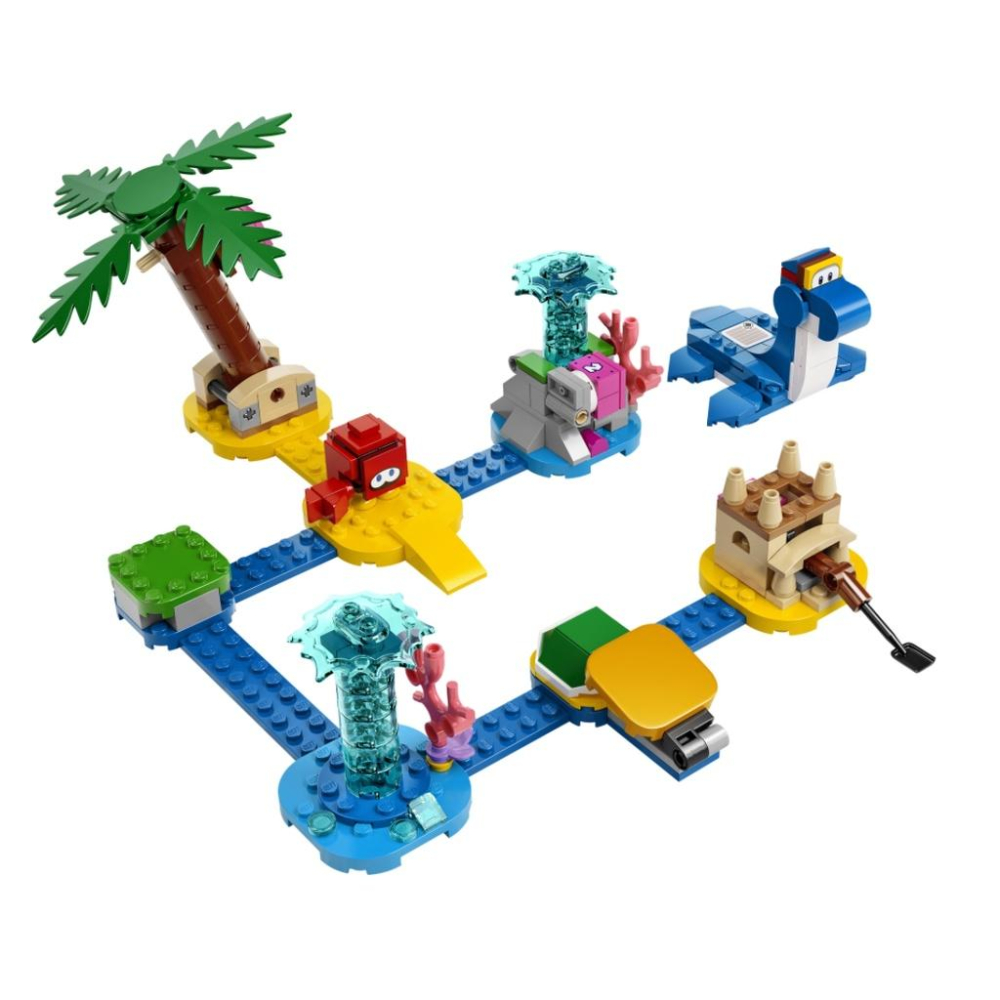 【磚星球】樂高 LEGO 71398 瑪莉歐系列 海龍王的海濱 Dorrie’s Beachfront-細節圖3