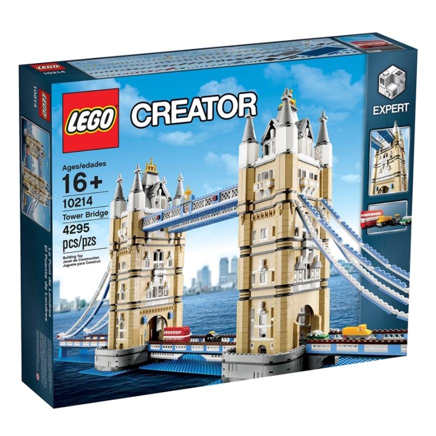 【磚星球】樂高 LEGO 10214 創意系列 倫敦塔橋 Tower Bridge-細節圖2