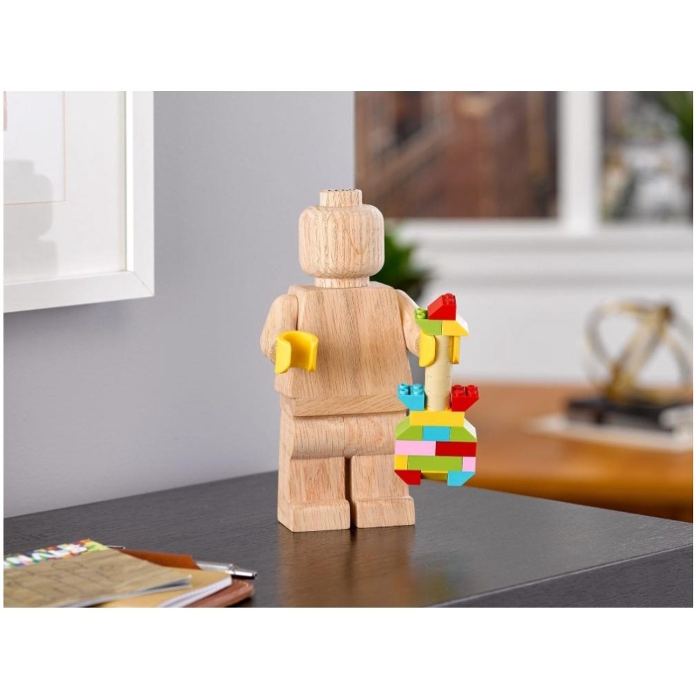 【磚星球】樂高 LEGO 853967 樂高木頭人偶 LEGO® Wooden Minifigure-細節圖4