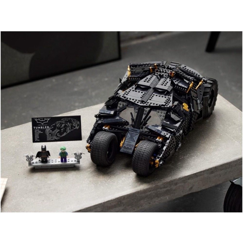 【磚星球】樂高 LEGO 76240 蝙蝠俠系列 黑暗騎士 LEGO® Batmobile™ Tumbler-細節圖3