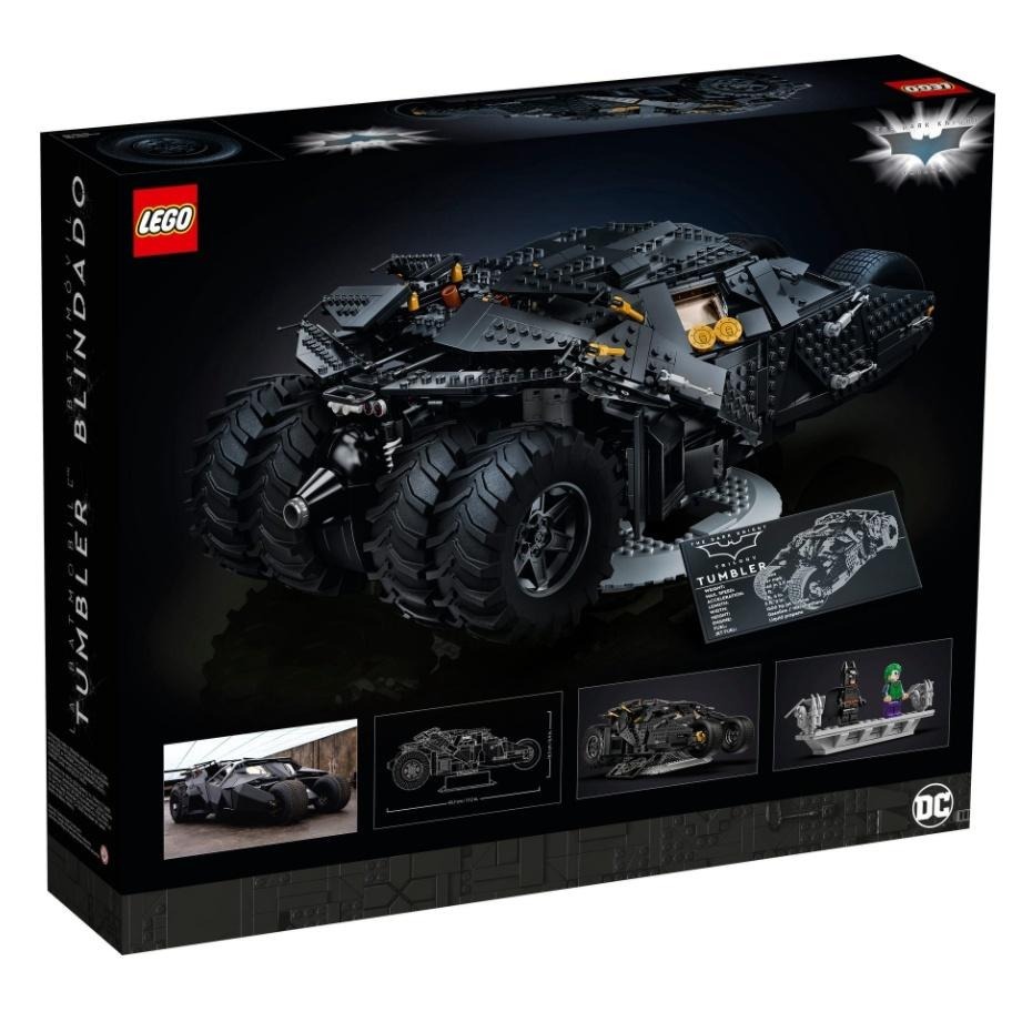 【磚星球】樂高 LEGO 76240 蝙蝠俠系列 黑暗騎士 LEGO® Batmobile™ Tumbler-細節圖4