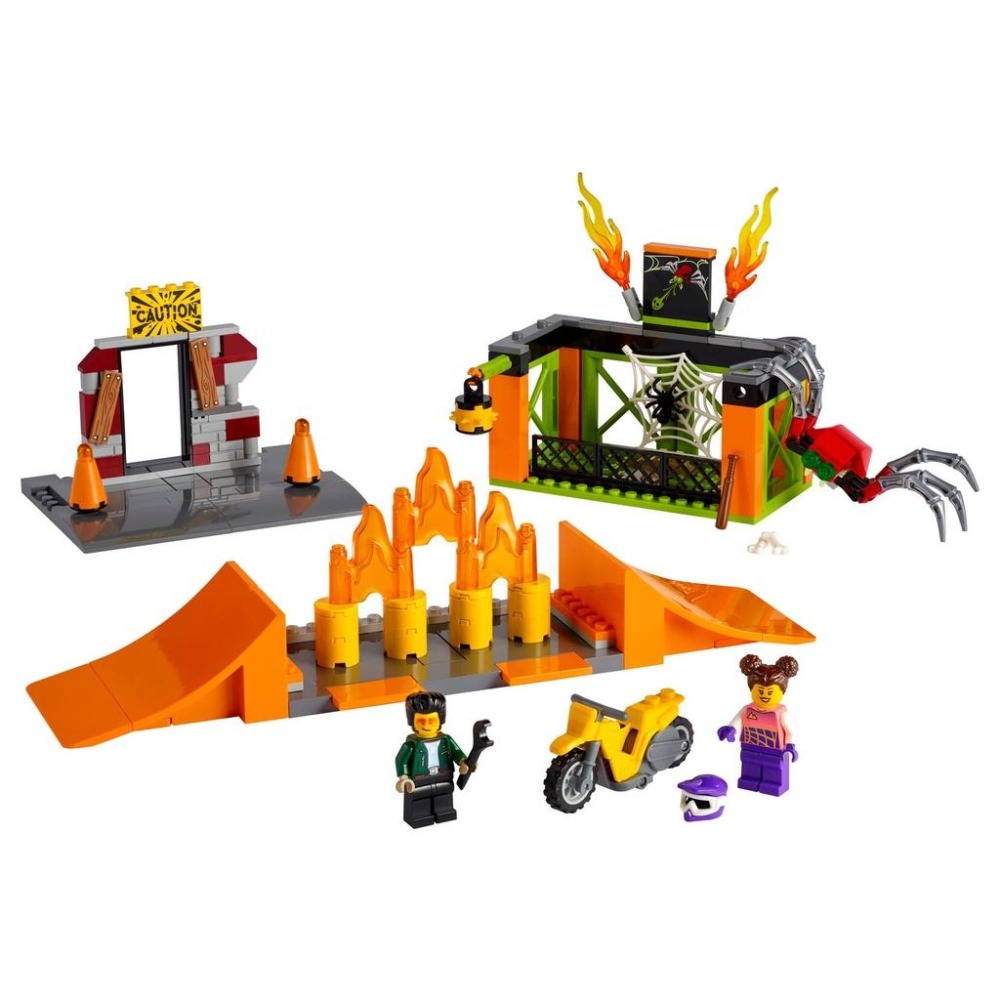 【磚星球】樂高 LEGO 60293 城市系列 特技公園 Stunt Park-細節圖3