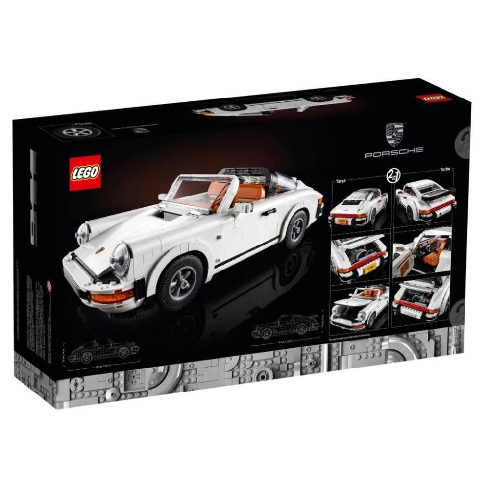 【磚星球】樂高 LEGO 10295 創意系列 911保時捷 Porsche 911-細節圖4