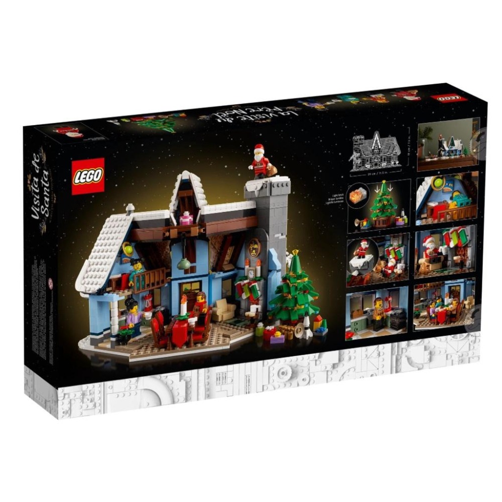 【磚星球】樂高 LEGO 10293 創意系列 聖誕老人來拜訪 Santa’s Visit-細節圖3