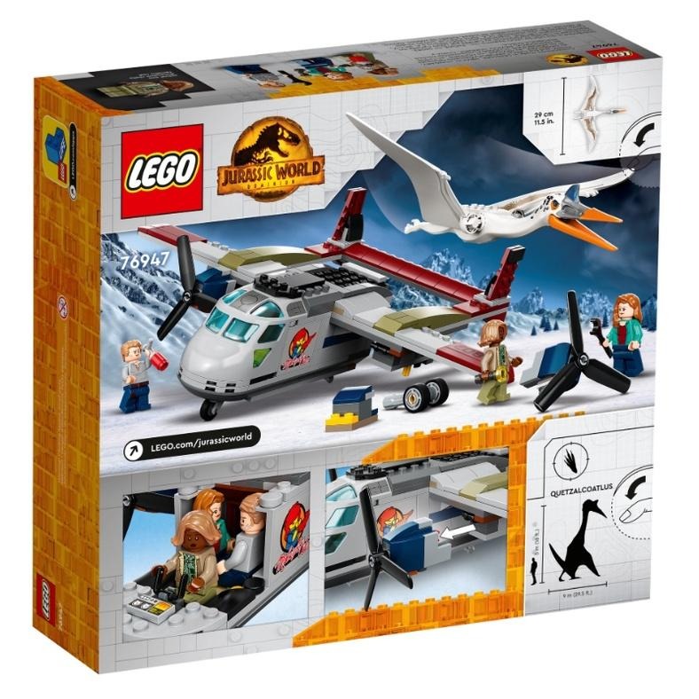 【磚星球】樂高 LEGO 76947 侏羅紀世界系列 風神翼龍飛機伏擊 Plane Ambush-細節圖4