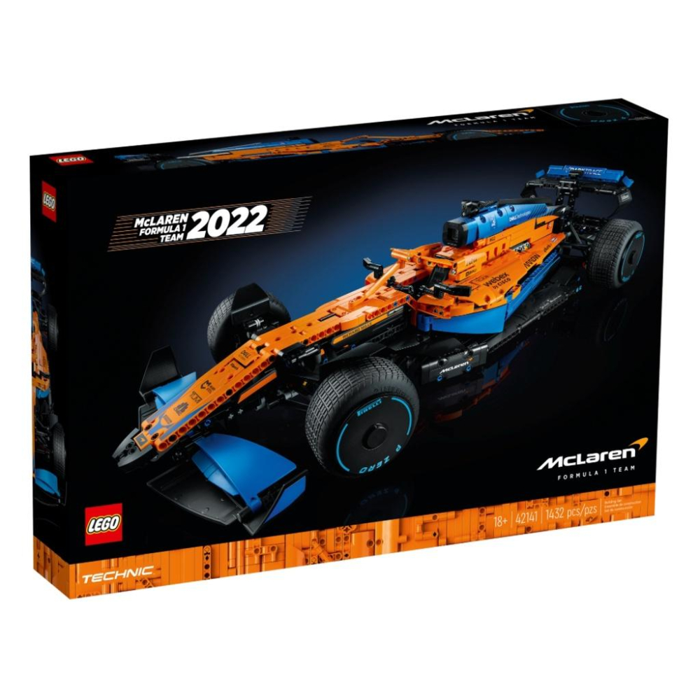 【磚星球】樂高 LEGO 42141 動力科技 麥拉倫一級方程式賽車 McLaren Formula Car-細節圖2