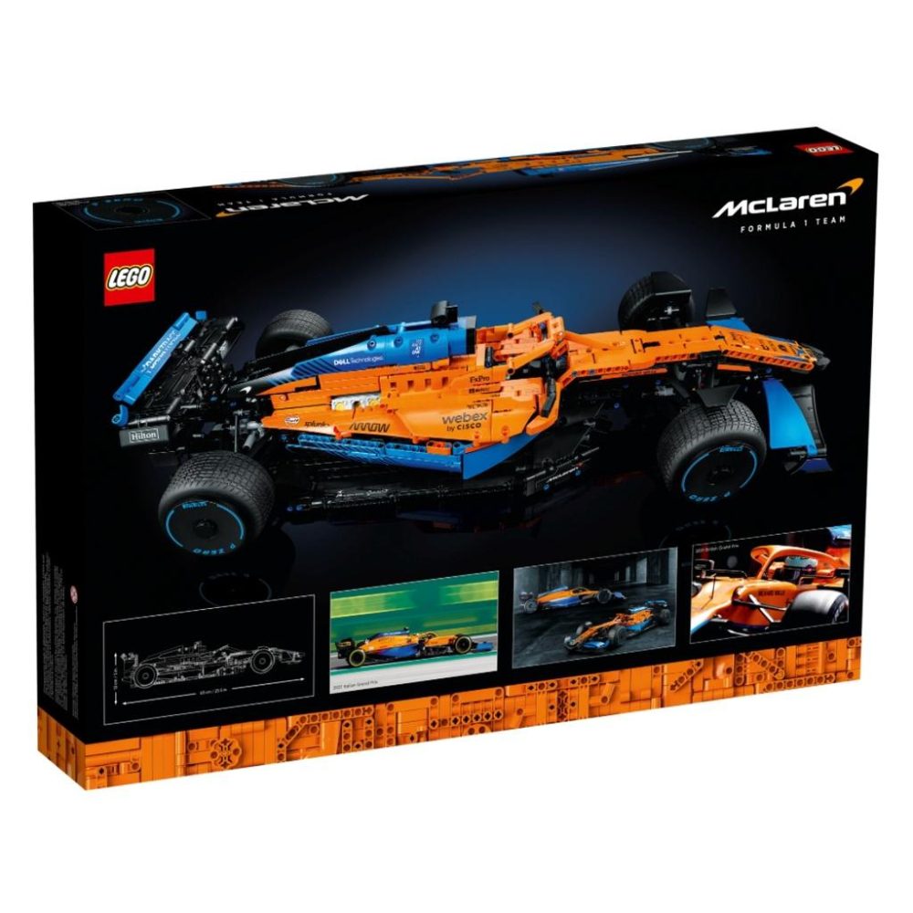 【磚星球】樂高 LEGO 42141 動力科技 麥拉倫一級方程式賽車 McLaren Formula Car-細節圖4