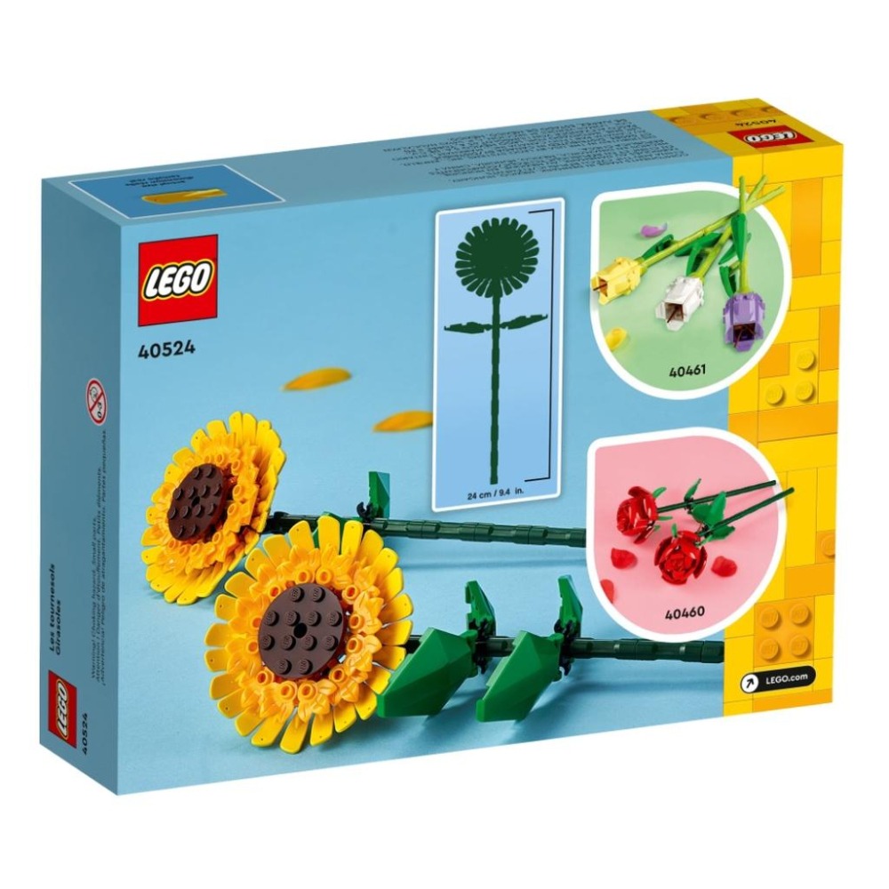 【磚星球】樂高 LEGO 40524 特殊 太陽花 Sunflowers-細節圖4