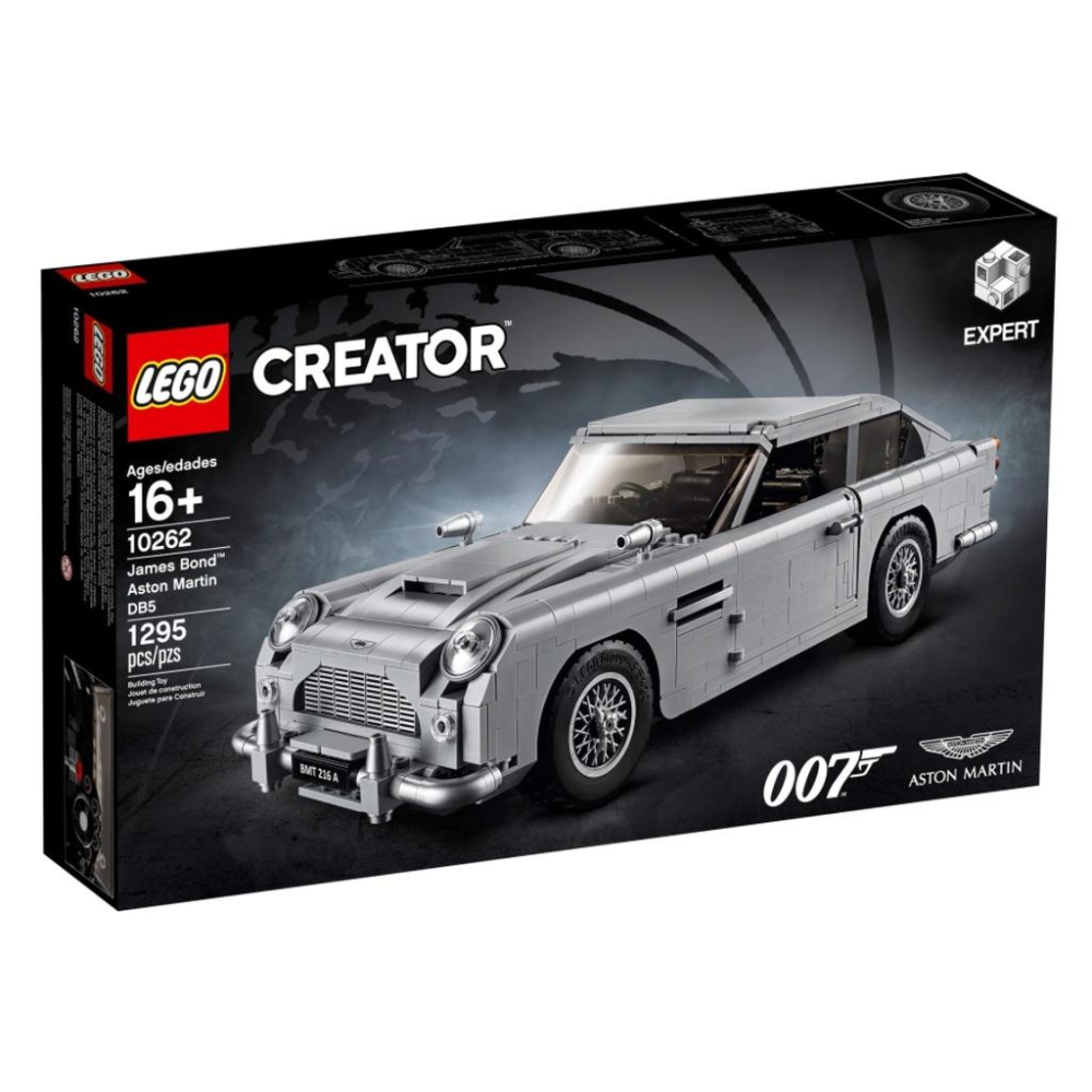 【磚星球】樂高 LEGO 10262 創意系列 詹姆士龐德奧斯頓馬丁 Aston Martin DB5-細節圖2