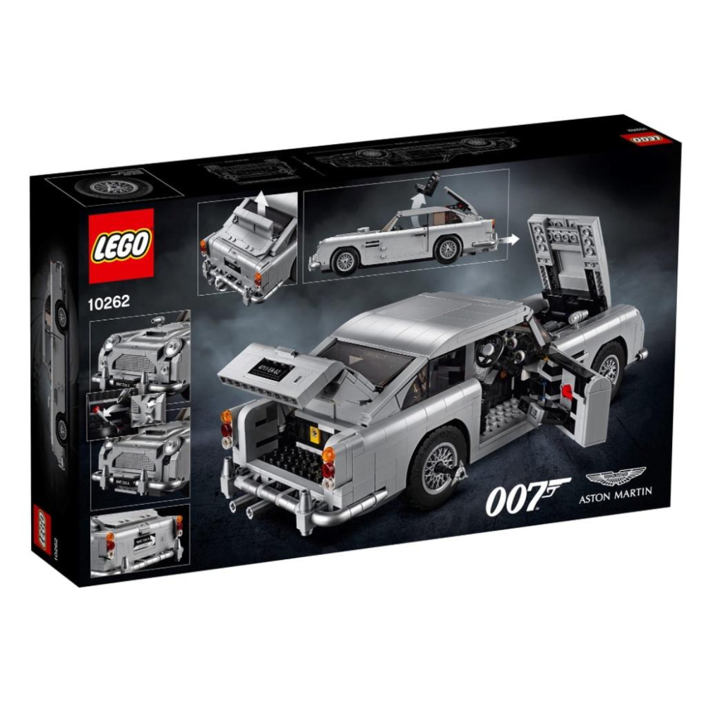 【磚星球】樂高 LEGO 10262 創意系列 詹姆士龐德奧斯頓馬丁 Aston Martin DB5-細節圖4