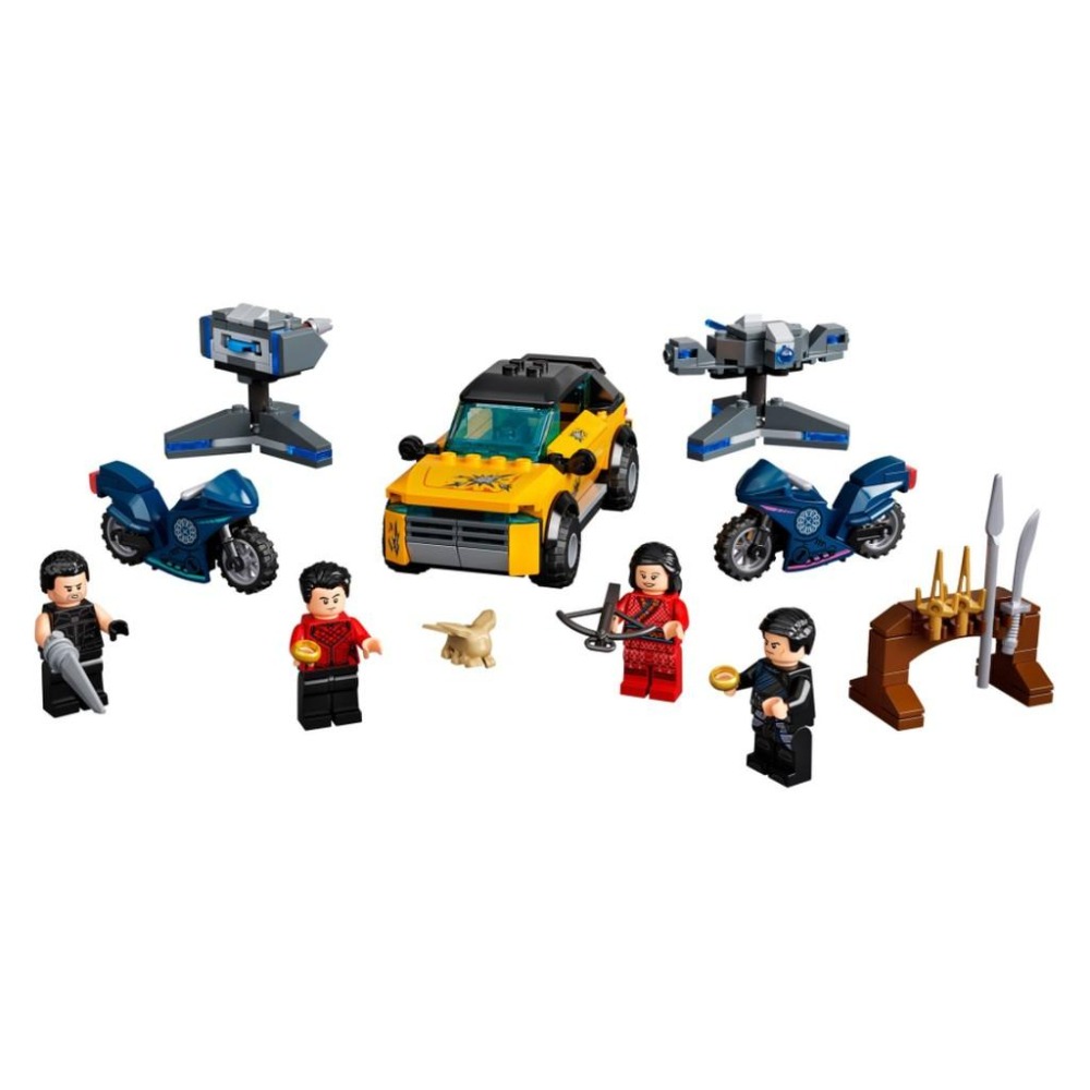【磚星球】樂高 LEGO 76176 漫威超級英雄系列 尚氣逃離十環 Escape from The Ten Rings-細節圖2