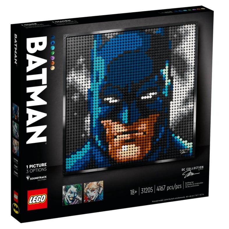 【磚星球】樂高 LEGO 31205 ART藝術系列 蝙蝠俠 Jim Lee Batman™ Collection-細節圖2