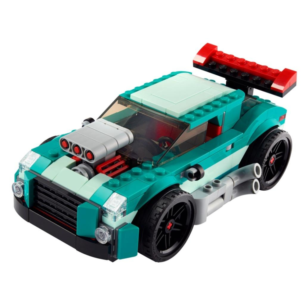 【磚星球】樂高 LEGO 31127 創意三合一系列 街頭賽車 Street Racer-細節圖5