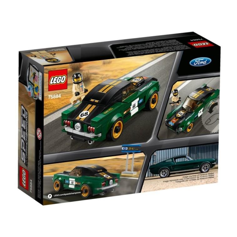 【磚星球】樂高 LEGO 75884 Speed系列 1968 Ford Mustang Fastback-細節圖4