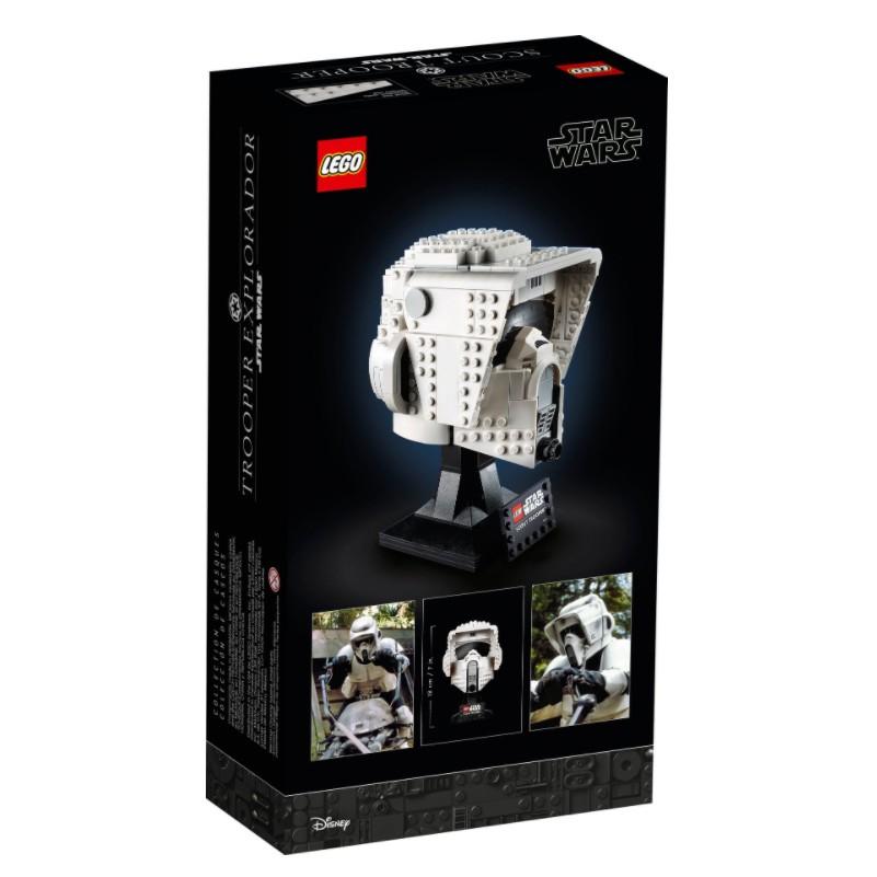 【磚星球】樂高 LEGO 75305 星際大戰系列 帝國偵查兵頭盔 Scout Trooper™ Helmet-細節圖4