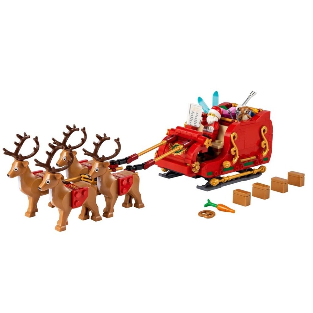 【磚星球】樂高 LEGO 40499 特殊盒組 聖誕老人的雪橇 Santa＇s Sleigh-細節圖3
