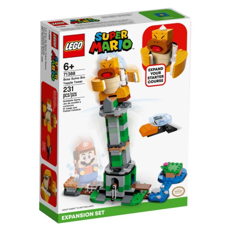 【磚星球】樂高 LEGO 71388 瑪莉歐系列 老大KK 搖搖塔 Boss Sumo Bro Tower Set-細節圖2