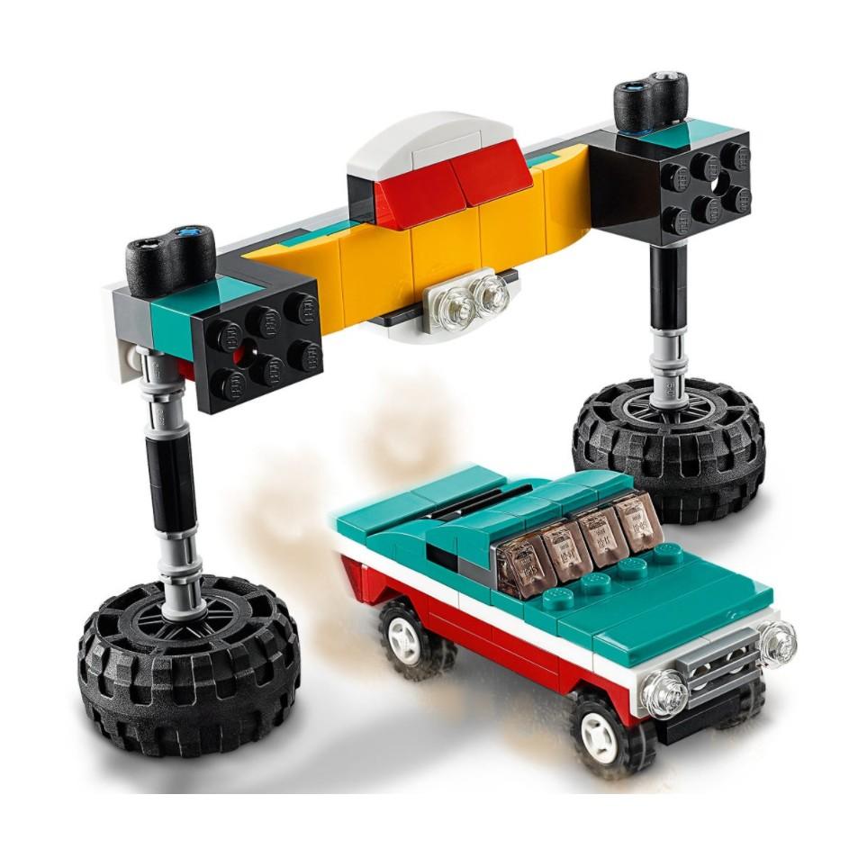 【磚星球】樂高 Lego 31101 創意三合一系列 怪獸卡車 Monster Truck-細節圖5