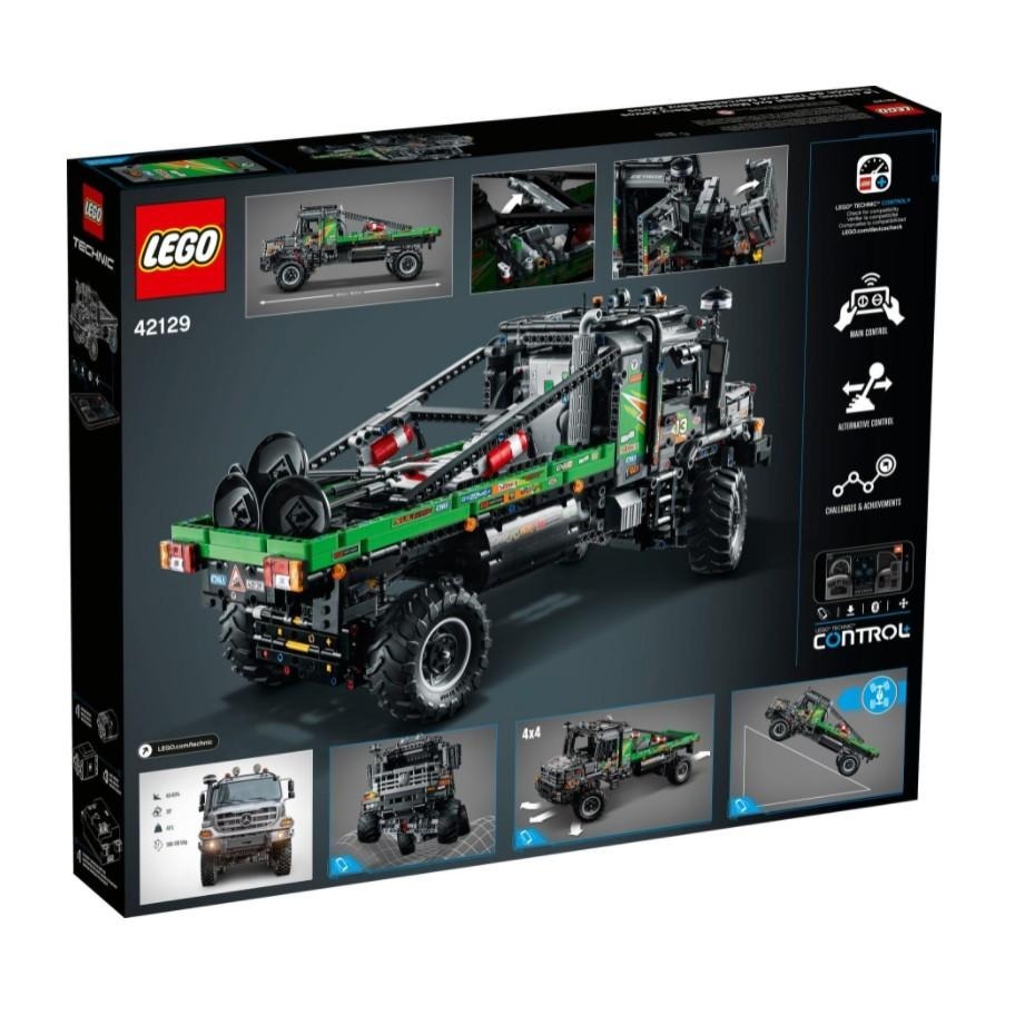 【磚星球】樂高 LEGO 42129 動力科技系列 4x4賓士Zetros卡車 4x4 Benz Truck-細節圖3