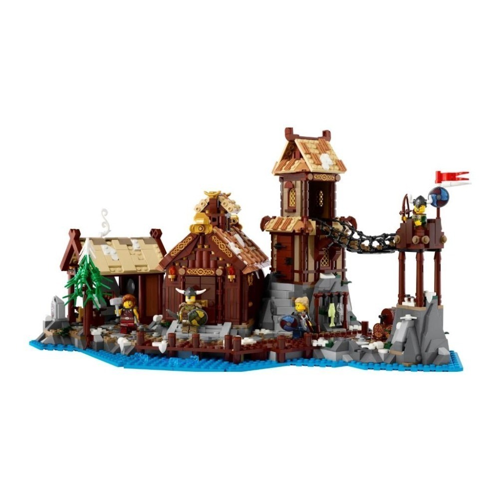 【磚星球】樂高 LEGO 21343 IDEAS 維京村莊 Viking Village-細節圖3