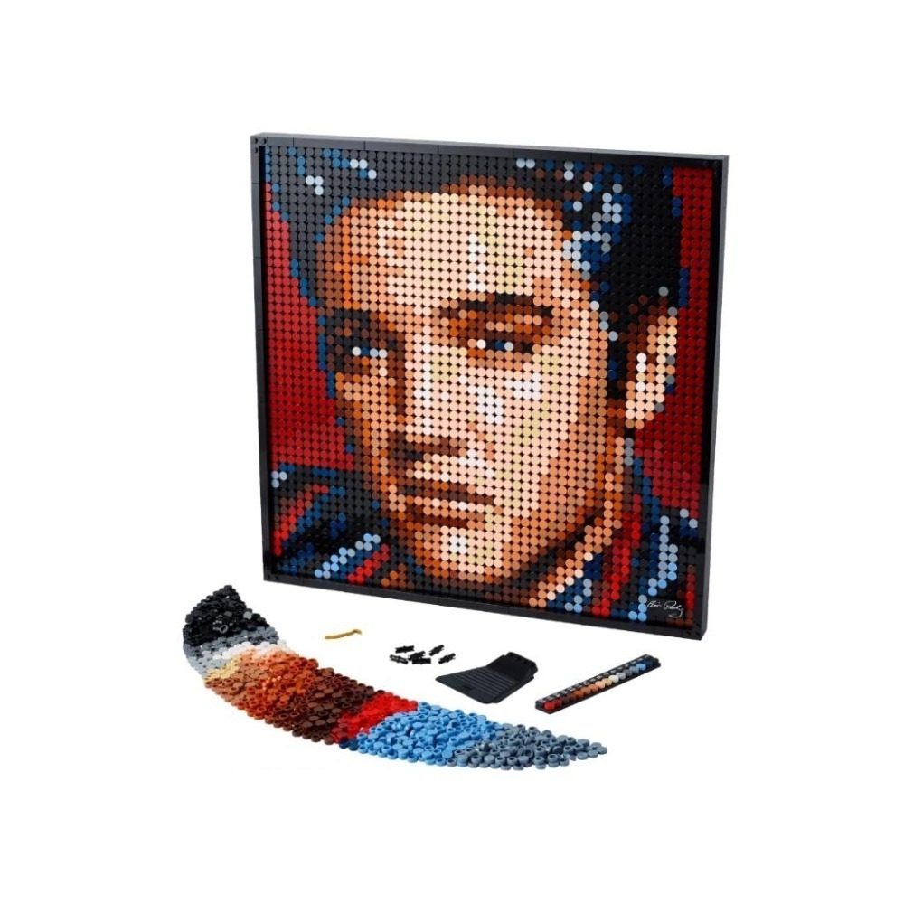 【磚星球】樂高 LEGO 31204 ART藝術 貓王艾維斯 Elvis Presley “The King”-細節圖3