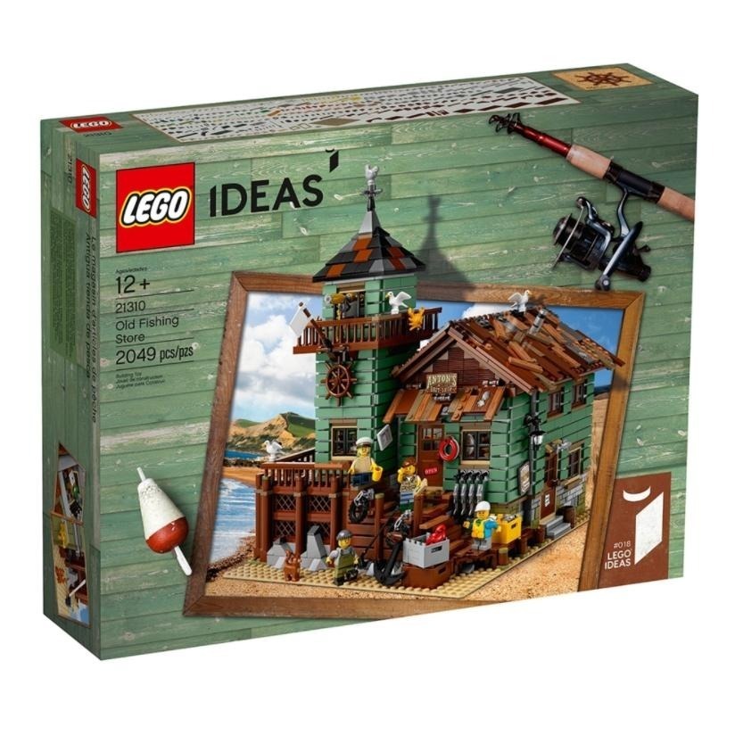 【磚星球】樂高 LEGO 21310 IDEAS 老漁屋 Old Fishing Store-細節圖2