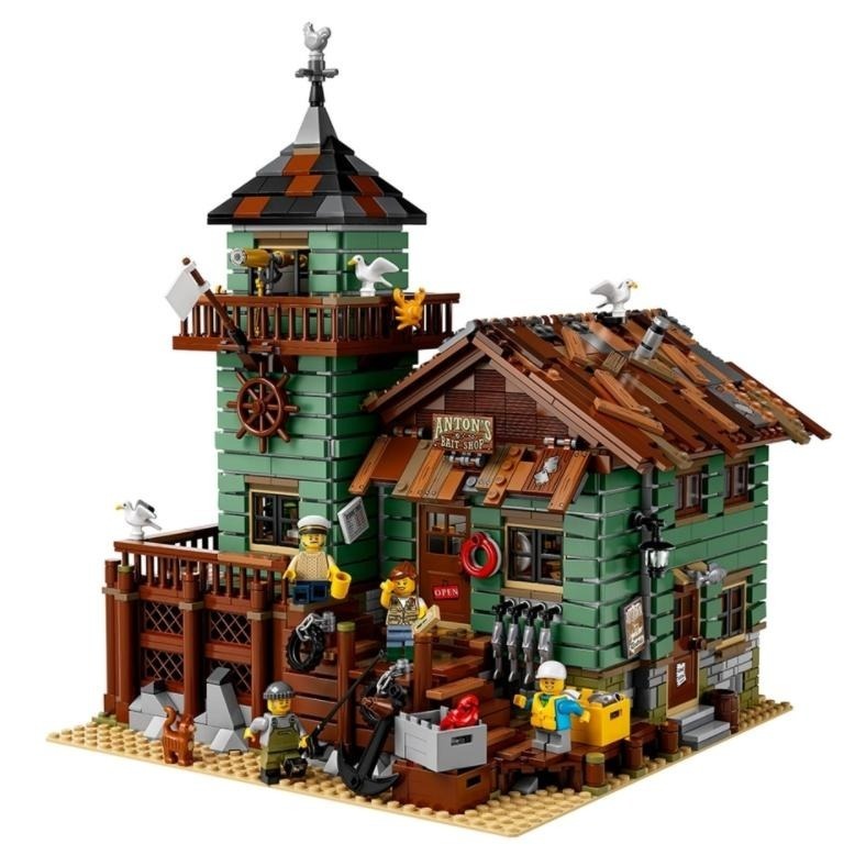 【磚星球】樂高 LEGO 21310 IDEAS 老漁屋 Old Fishing Store-細節圖3