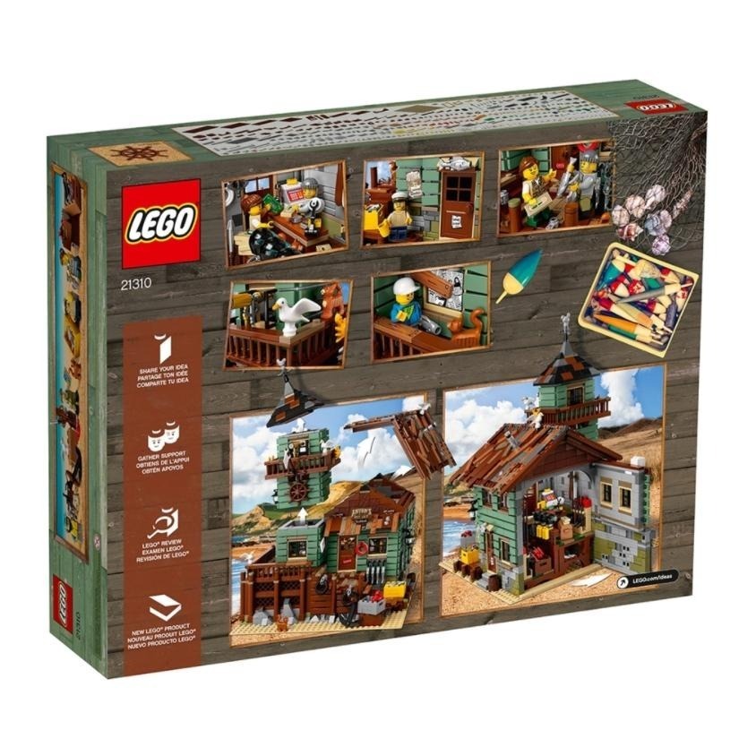 【磚星球】樂高 LEGO 21310 IDEAS 老漁屋 Old Fishing Store-細節圖4