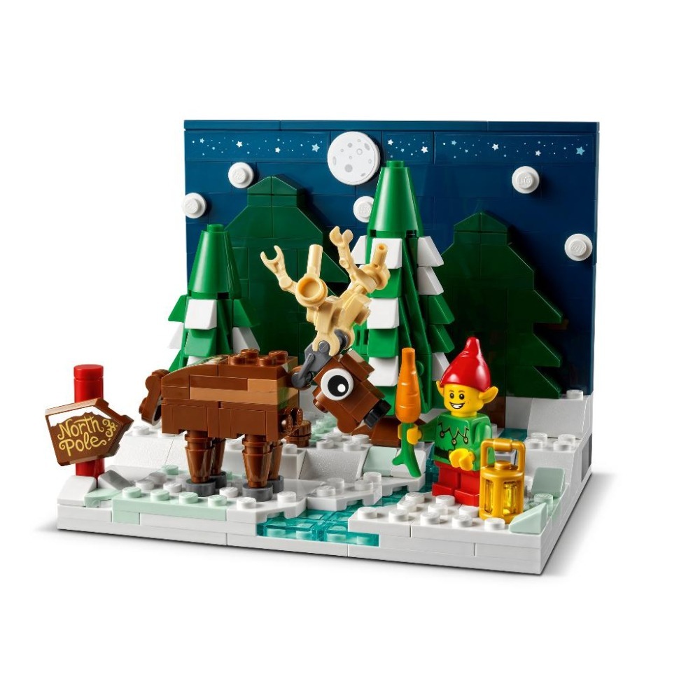 【磚星球】樂高 LEGO 40484 特殊系列 聖誕老人前院 Santa＇s Front Yard-細節圖3