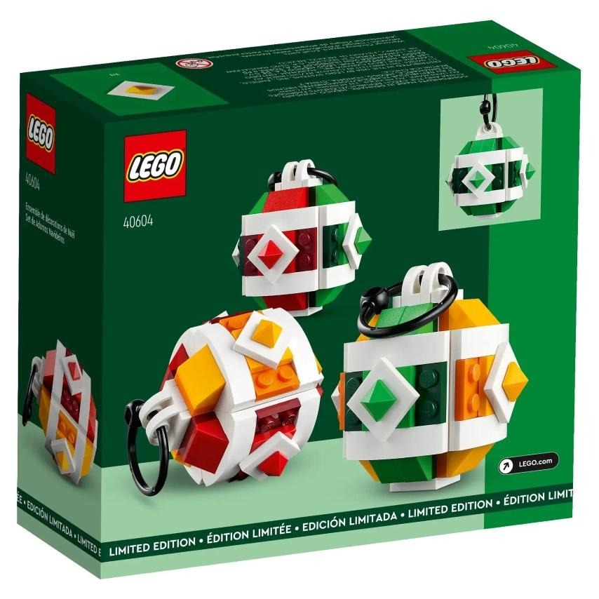 【磚星球】樂高 LEGO 40604 特殊系列 聖誕飾品組 Christmas Decor Set-細節圖4