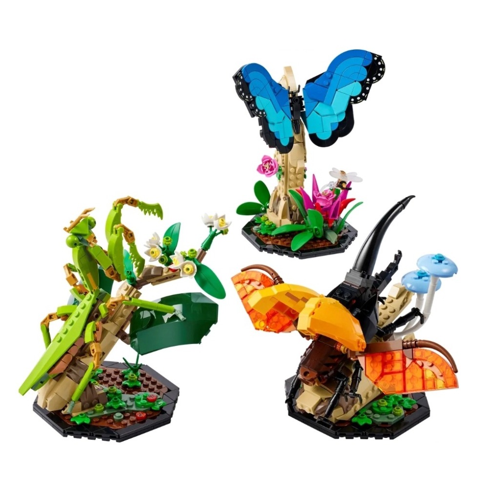 【磚星球】樂高 LEGO 21342 IDEAS 昆蟲集錦 Insects-細節圖2