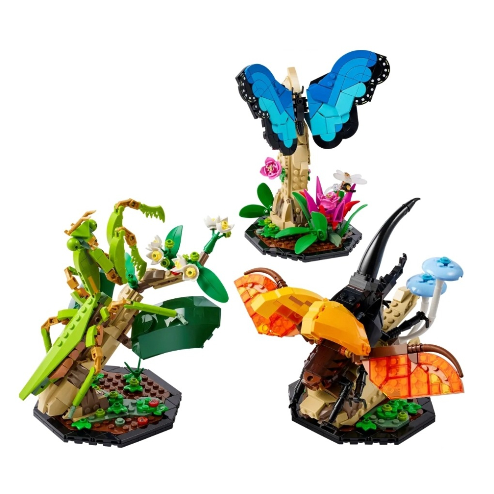 【磚星球】樂高 LEGO 21342 IDEAS 昆蟲集錦 Insects-細節圖3