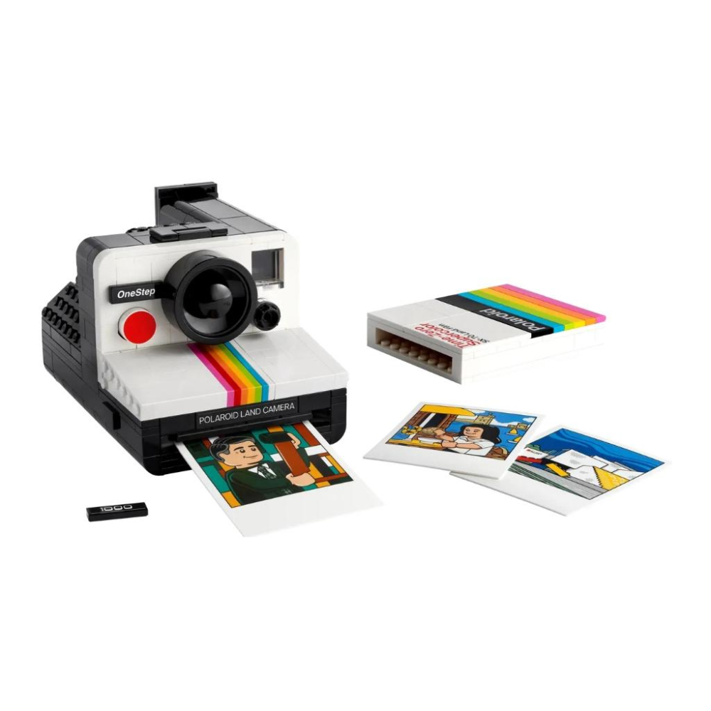 【磚星球】樂高 LEGO 21345 IDEAS 寶麗來 OneStep SX-70 Polaroid Camera-細節圖3