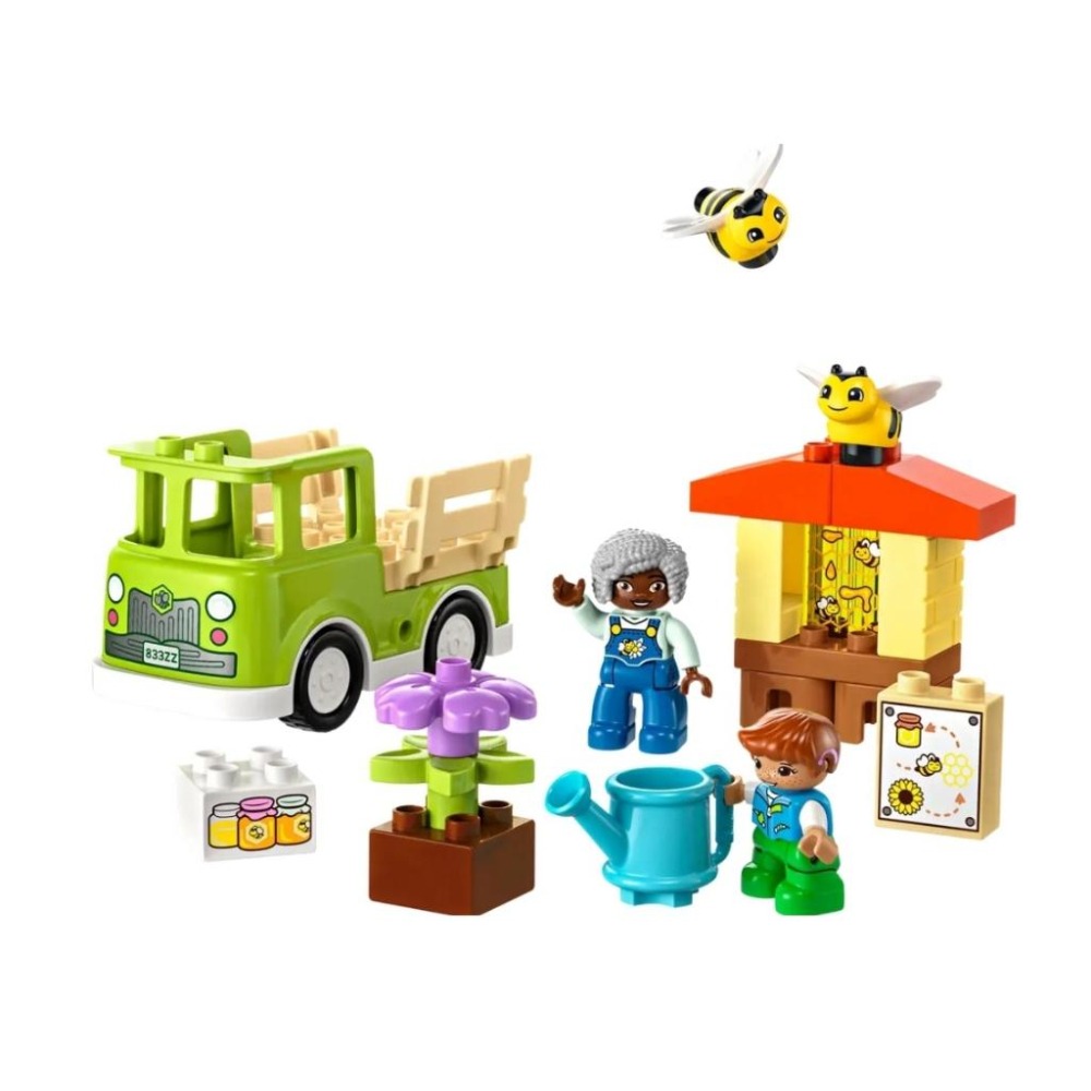 【磚星球】樂高 LEGO 10419 得寶系列 農莊採蜜體驗 Caring for Bees & Beehives-細節圖3