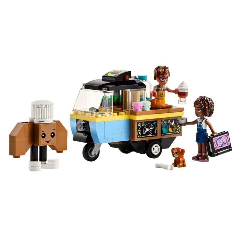 【磚星球】樂高 LEGO 42606 好朋友系列 行動麵包餐車 Mobile Bakery Food Cart-細節圖3