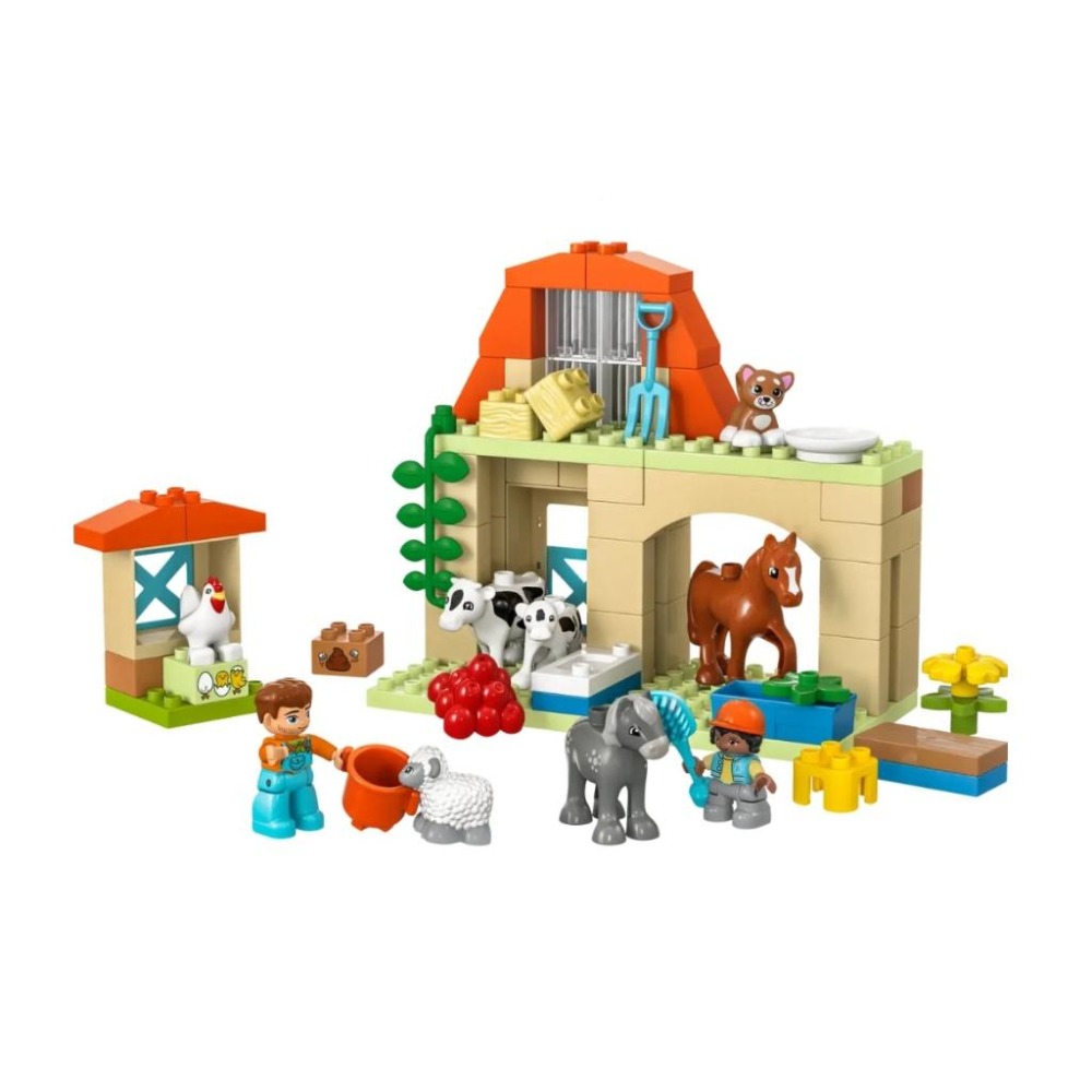 【磚星球】樂高 LEGO 10416 得寶系列 照顧農場動物 Caring for Animals atFarm-細節圖3