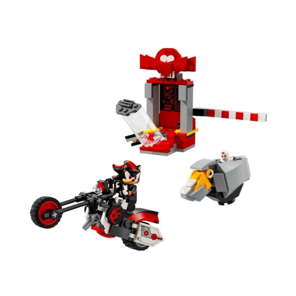 【磚星球】樂高 LEGO 76995 音速小子系列 夏特大脫逃 Shadow the Hedgehog Escape-細節圖3