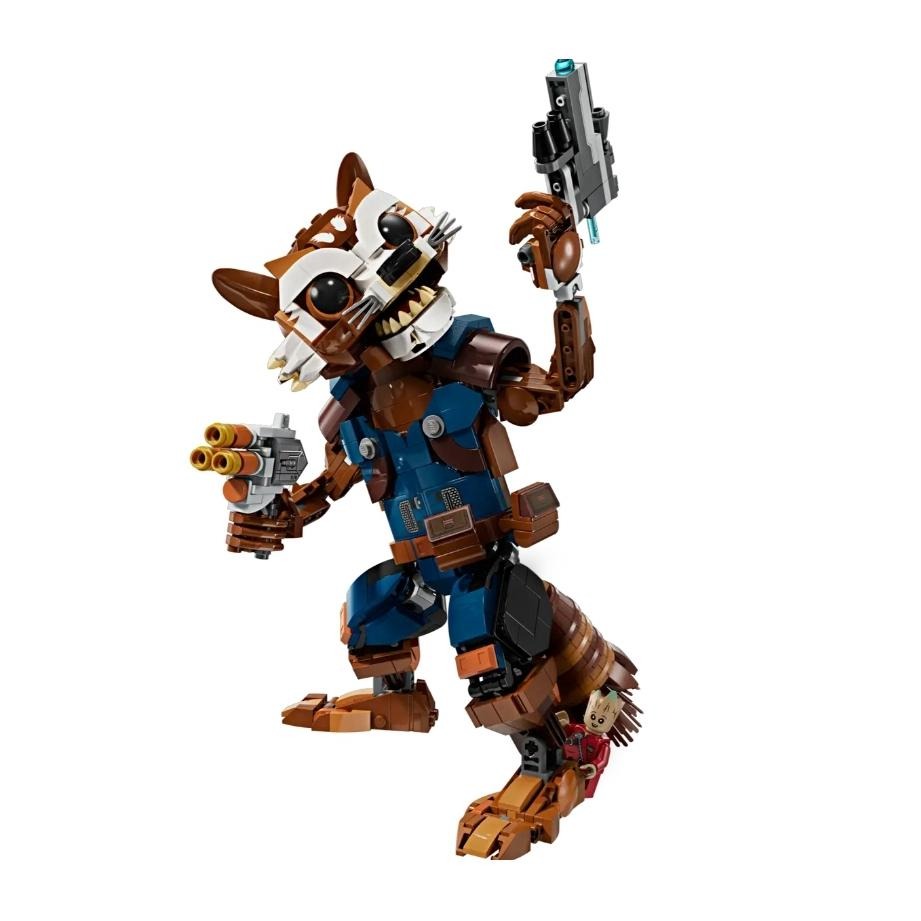 【磚星球】樂高 LEGO 76282 漫威系列 火箭浣熊與小格魯特 Rocket & Baby Groot-細節圖3