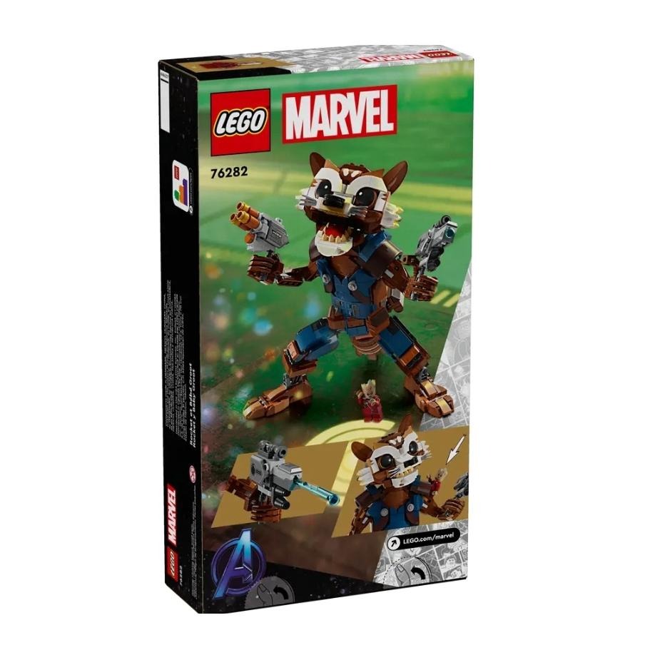 【磚星球】樂高 LEGO 76282 漫威系列 火箭浣熊與小格魯特 Rocket & Baby Groot-細節圖4