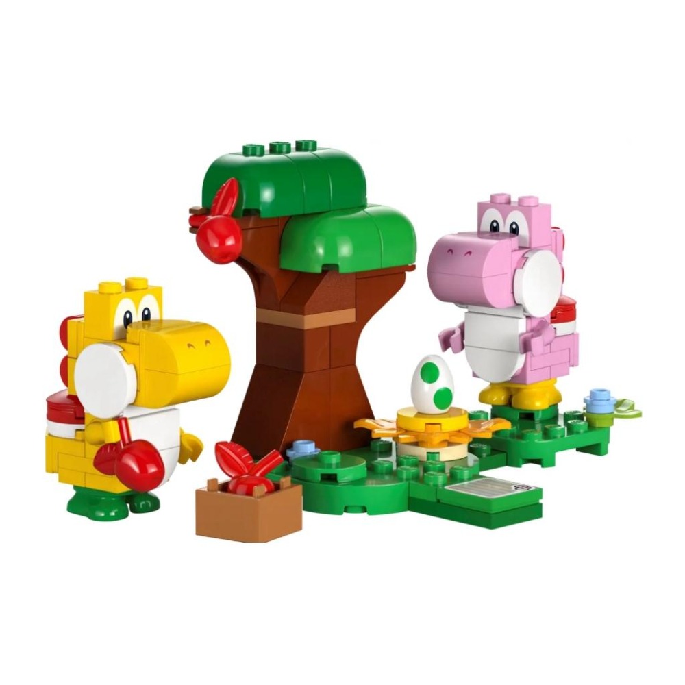 【磚星球】樂高 LEGO 71428 瑪莉歐系列 森林中的耀西和蛋 Yoshis Egg-cellent Forest-細節圖3