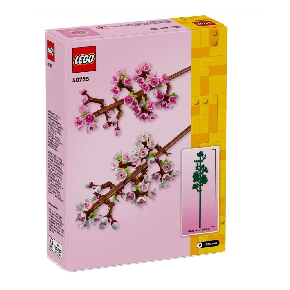 【磚星球】樂高 LEGO 40725 特殊盒組 櫻花 Cherry Blossoms-細節圖4