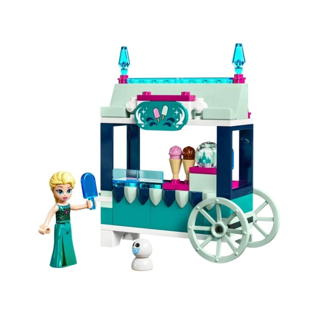 【磚星球】樂高 LEGO 43234 迪士尼系列 艾莎的冰雪點心 Elsa＇s Frozen Treats-細節圖3