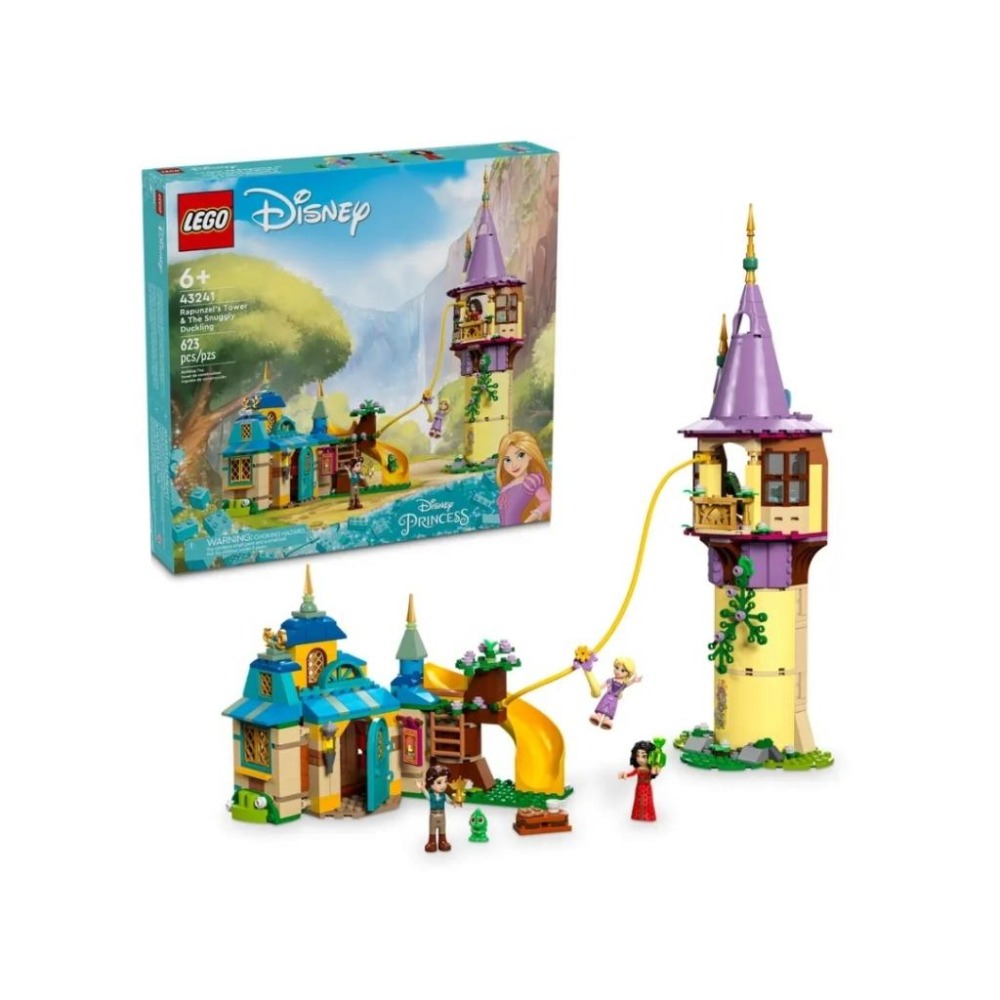 【磚星球】樂高 LEGO 43241 迪士尼系列 樂佩公主的高塔 Rapunzel＇s Tower-細節圖2